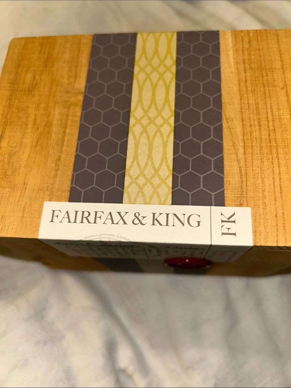 Crate&Barrel Cream Candle in Brown Kraft Sleeve.